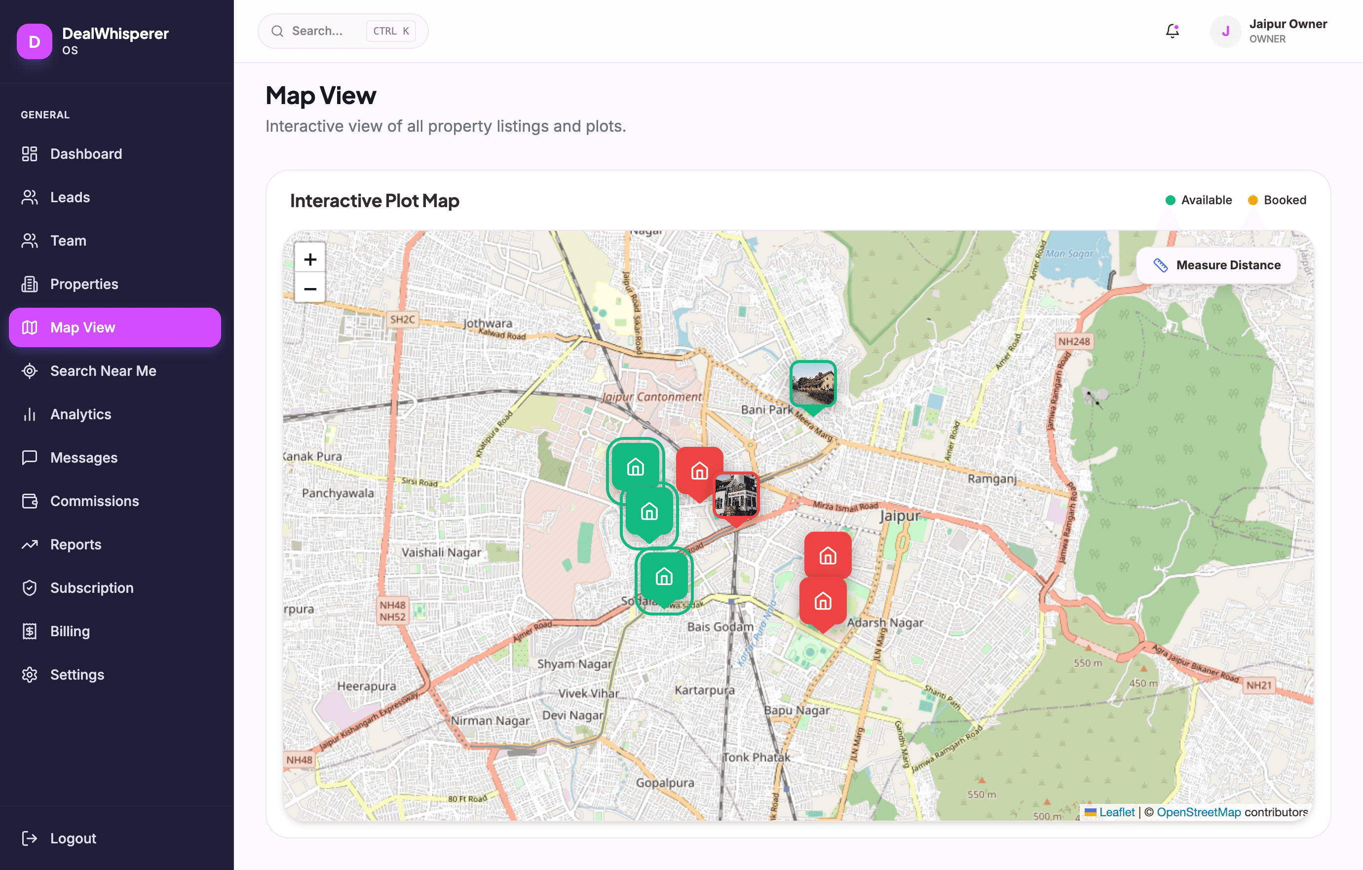 Map Properties Discovery